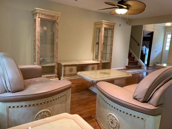 Italian Versace Family Room Set: