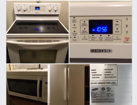 Samsung Appliance Set for sale in Troy OH