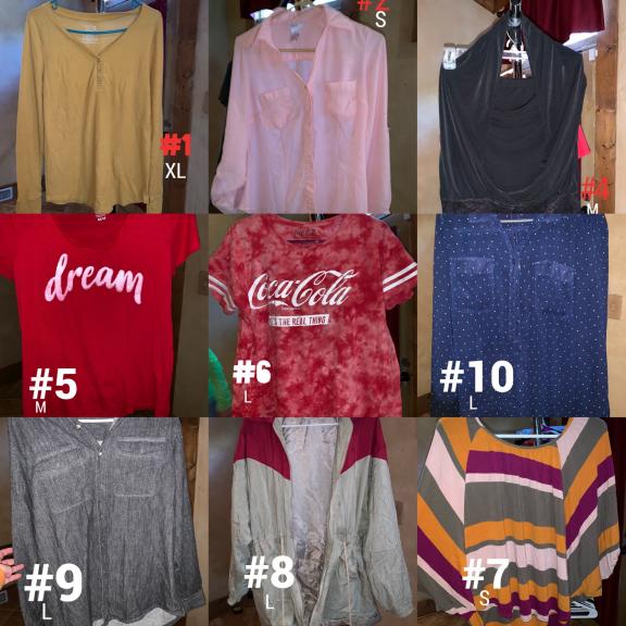 Clothes for sale in Paris TN