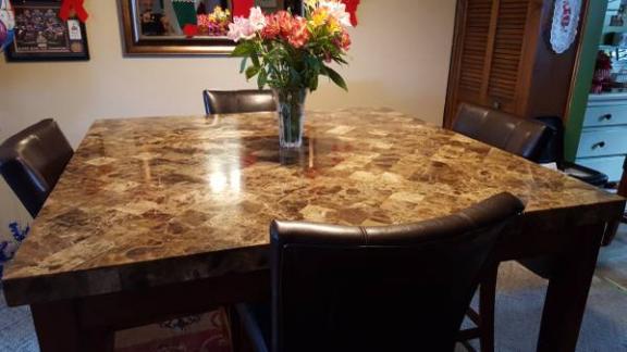 Marble Pub Table for sale in Montrose NY