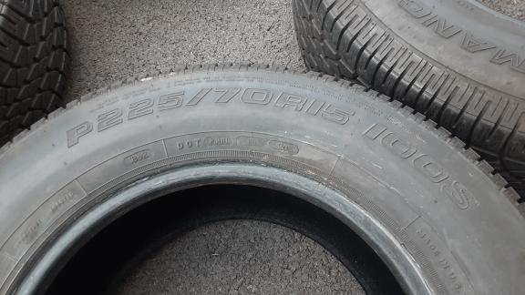 Car tires 225/75/R15