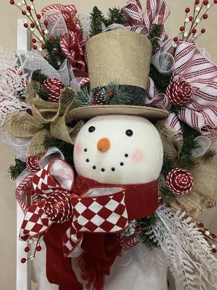 Burlap Snowman for sale in Richmond TX