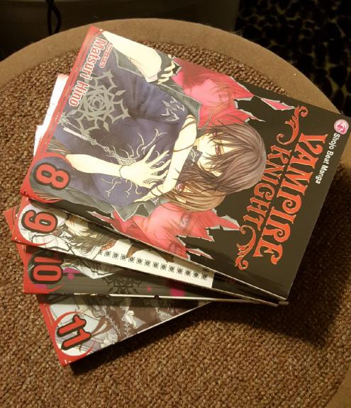 Lot of 4 Vampire Knight Manga Books