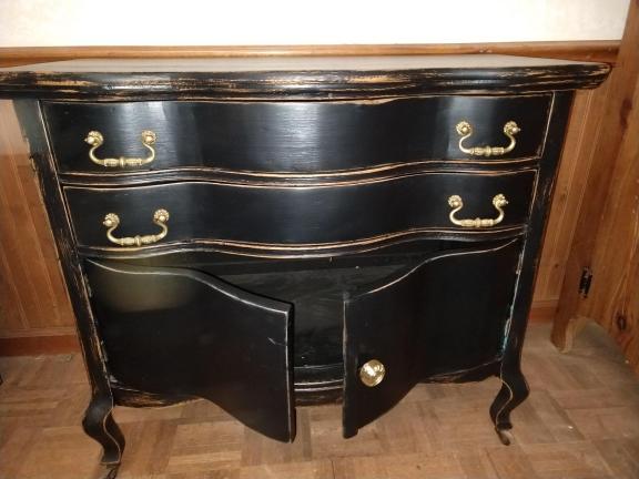 Antique chalk painted dresser/buffet/vanity for sale in Roxboro NC