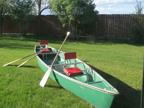 Canoe/Scanoe 16' flat transom