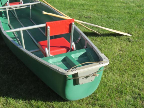 Canoe/Scanoe 16' flat transom