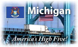 Michigan, America's High Five!