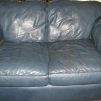 Leather sofa and loveseat for sale in Otsego County NY by Garage Sale Showcase Member Aprilbrian