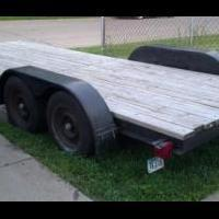 18 foot trailer! for sale in Bettendorf IA by Garage Sale Showcase Member Mkern1706