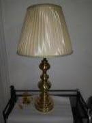 31 inch Satin Brass Stiffel Table Lamp for sale in Rocklin CA