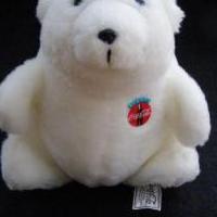 Coca-Cola COKE POLAR BEAR 7" Plush STUFFED ANIMAL TOY for sale in Antrim County MI by Garage Sale Showcase member 3Musketeers, posted 02/15/2019