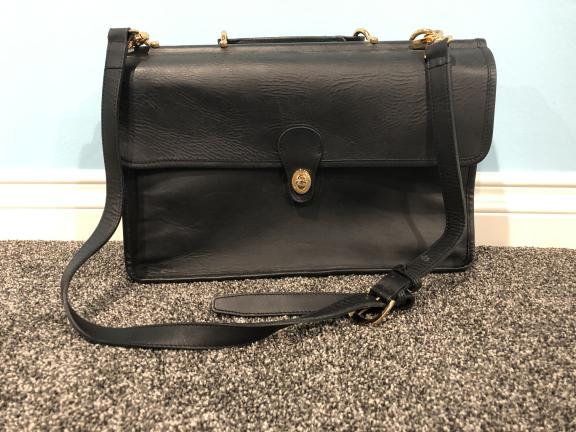 Leather (full grain) briefcase for sale in Rochester MI