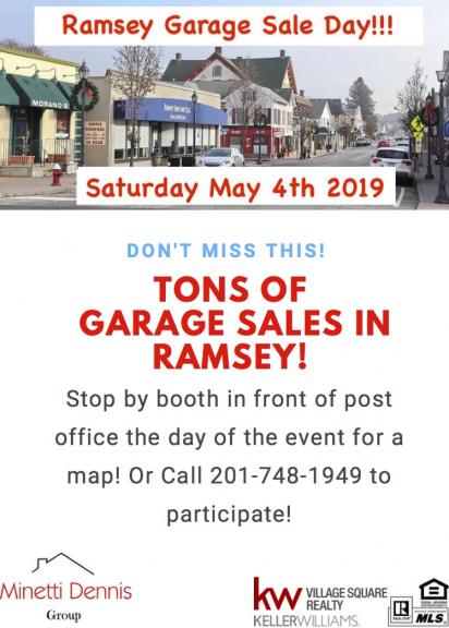 Ramsey Townwide Garage Sale for sale in Ramsey NJ
