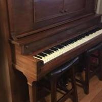 Antique player piano for sale in Midlothian TX by Garage Sale Showcase member ransan52, posted 11/07/2018