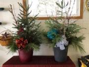 Evergreen arrangements for sale in Pine County MN