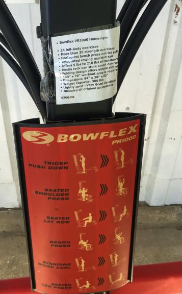 Bowflex Pr1000 Fitness Exercise