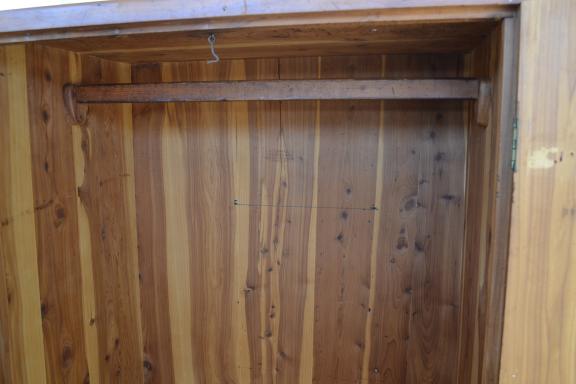 Vintage Cedar Chifferobe 21 x 32 x 60