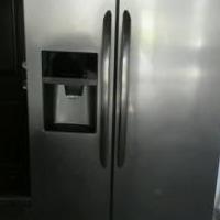 Refrigerator stainless steel for sale in New Port Richey FL by Garage Sale Showcase member Juralu, posted 01/01/2019
