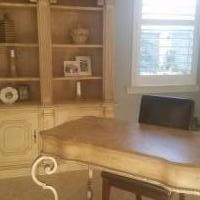 Desk with Cabinet for sale in Naples FL by Garage Sale Showcase member 2huskys.st@gmail.com, posted 10/16/2018
