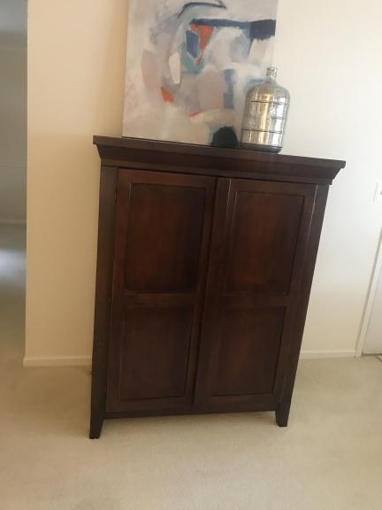 Pottery Barn Storage/Wine Cabinet for sale in Point Pleasant Beach NJ