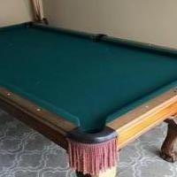 Peter Vitale Sterling 3 pc Slate Pool Table for sale in Point Pleasant Beach NJ by Garage Sale Showcase member LauraW, posted 02/22/2019