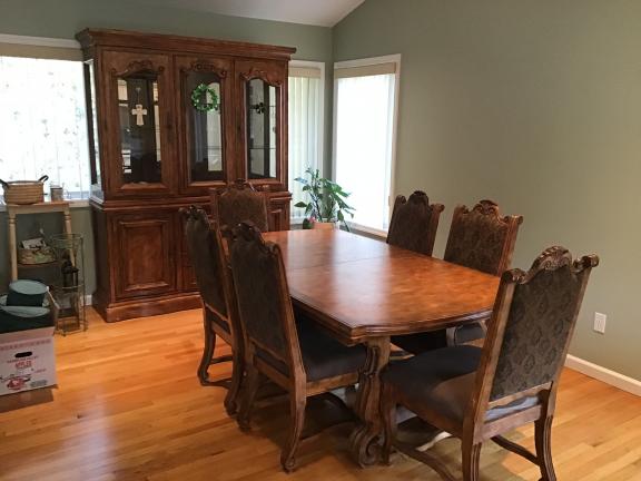 China cabinet and table , chairs for sale in New City NY