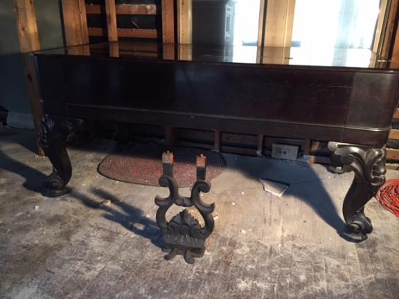 Antique Victorian Grand Square Piano