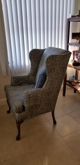Wing Back Chair