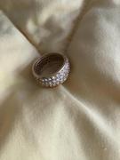 Pave Eternity band ring for sale in South Burlington VT