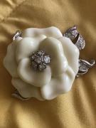 Gardenia and pave pin for sale in South Burlington VT