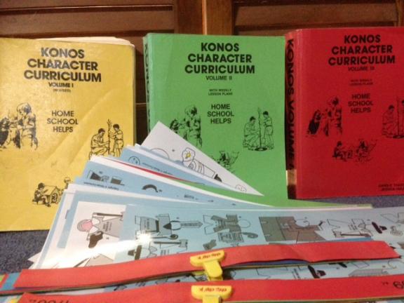 Konos Curriculum - 3 Volumes with Time Line for sale in Clute TX