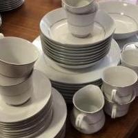 Fine china, silver trimmed for sale in Fishers IN by Garage Sale Showcase member evcondra, posted 12/21/2018