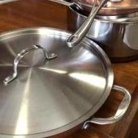 Calphalon copper bottom cookware for sale in Fishers IN by Garage Sale Showcase member evcondra, posted 12/21/2018