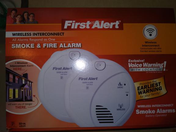 FIRST ALERT Wireless Smoke and Fire Alarms New In Boxes for sale in Upper Sandusky OH