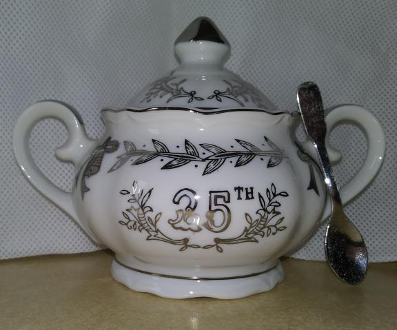 25th Anniversary China Tea Set