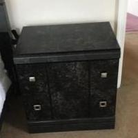 Black Night Stand for sale in Nelson County VA by Garage Sale Showcase member 1hbear, posted 02/10/2019