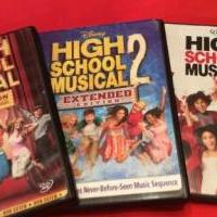 HIGH SCHOOL MUSICAL DVD’s for sale in Berlin Heights OH by Garage Sale Showcase member littlehousebigwoods, posted 04/17/2020