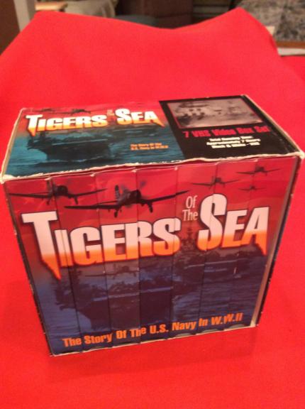 TIGERS OF THE SEA 7-video set for sale in Berlin Heights OH