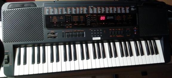 Casio Keyboard & Gig Bag for sale in Louisburg NC