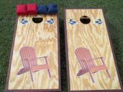 NEW CORNHOLE GAME *WITH BAGS* and bottle opener for sale in Lewiston NY