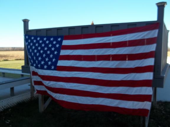 Best 5'x9'6" Cotton U.S. american Flag