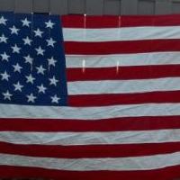 Best 5'x9'6" Cotton U.S. american Flag for sale in Lewiston NY by Garage Sale Showcase member kevin, posted 03/20/2019