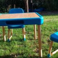 Fisher-Price Table and Chairs for sale in Columbus IN by Garage Sale Showcase member secondtimearound, posted 04/23/2019