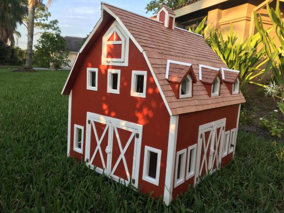 Handcrafted Toy Barn