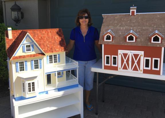 Handcrafted Collectible Oversized Dollhouse