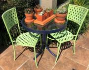 Garden Metal Chairs & Table for sale in Bonita Springs FL