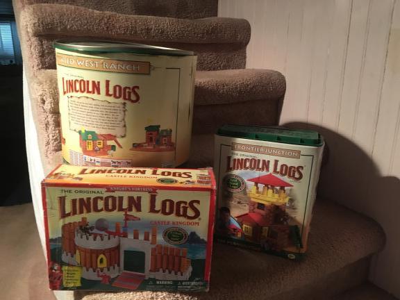 Lincoln logs for sale in Shamokin PA