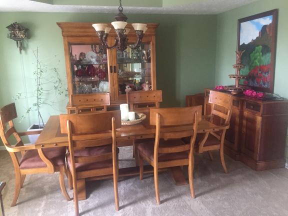 Dick Idol Mission Valley Dining Room Set for sale in Medina OH