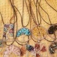 Tree of Life Necklaces made with Chakra Gemstones for sale in Pinebluff, N.c. NC by Garage Sale Showcase member Prissy, posted 12/31/2018