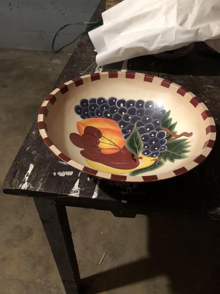Wooden fruit bowl for sale in Newport TN